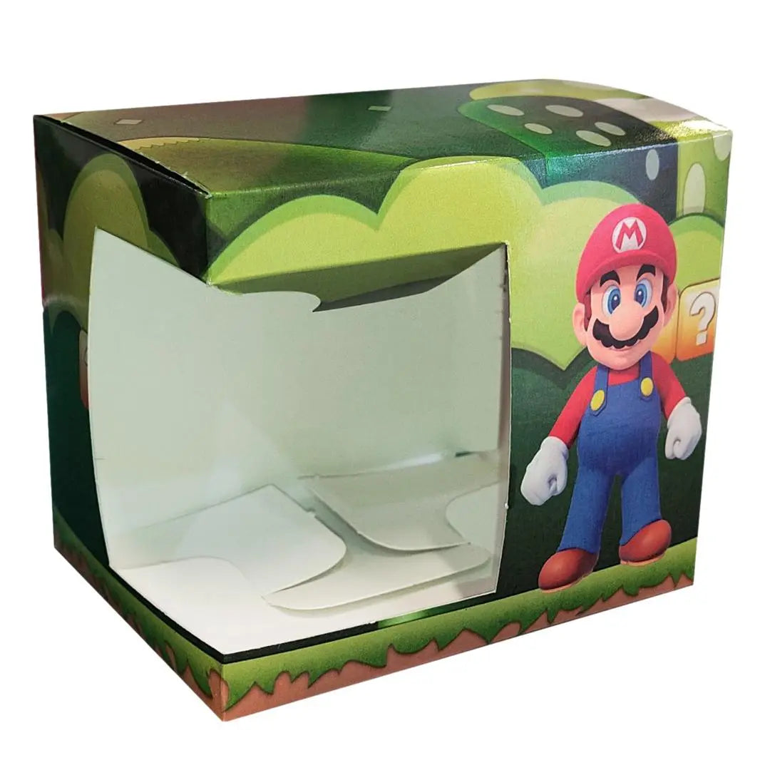 Caja Para Taza 11oz Sublimable Con Ventana Color Make 25 Pzs