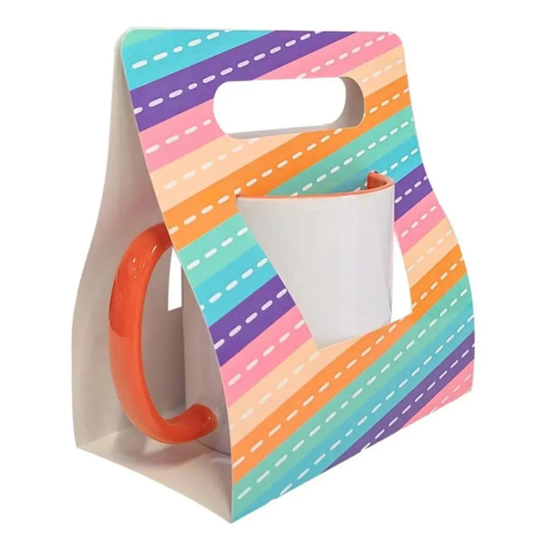 Caja Blister Sublimable Para Taza 11 Oz Papira 100 Piezas