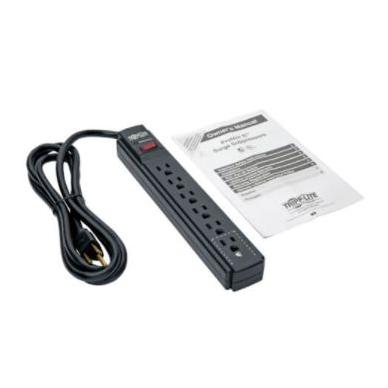 Tripp Lite by Eaton Supresor de Picos Protect It!, 6 Contactos, 790 Joules, 1.83 Metros, Negro