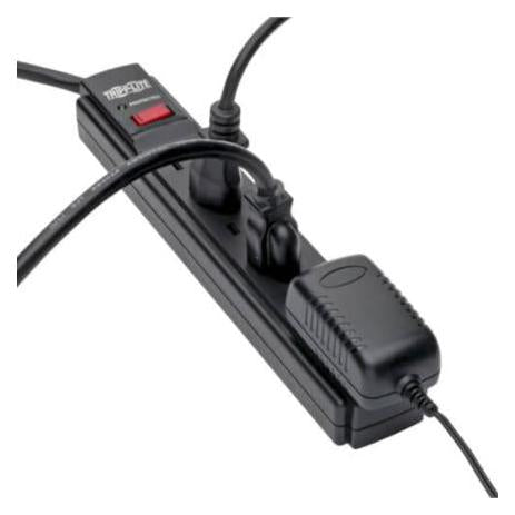 Tripp Lite by Eaton Supresor de Picos Protect It!, 6 Contactos, 790 Joules, 1.83 Metros, Negro