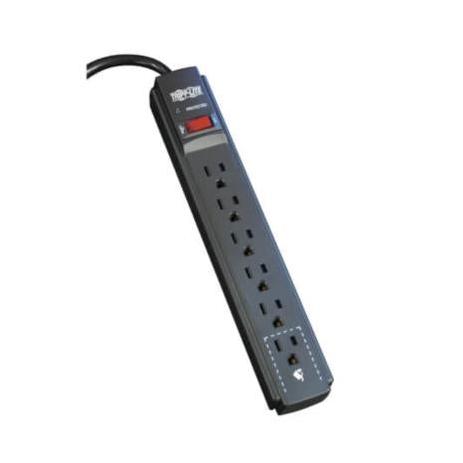 Tripp Lite by Eaton Supresor de Picos Protect It!, 6 Contactos, 790 Joules, 1.83 Metros, Negro