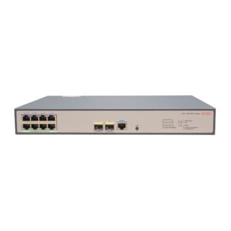 Switch SMB H3C S5120V3 10P-PWR LI L2 Conmutador Ethernet con 8 Puertos BASE T y 2 Puertos SFP