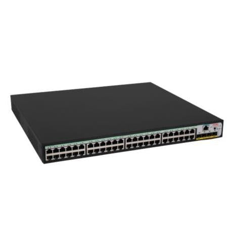 Switch H3C S5120V3 52S-PWR LI L2 Switch Ethernet con 48 Puertos BASE T PoE y 4 Puertos BASE X SFP Plus y 4 Puertos SFP