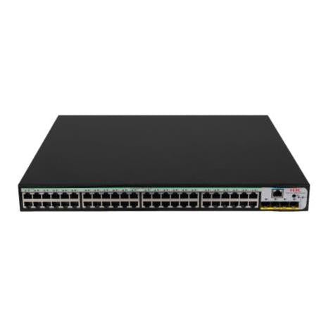 Switch H3C S5120V3 52S-PWR LI L2 Switch Ethernet con 48 Puertos BASE T PoE y 4 Puertos BASE X SFP Plus y 4 Puertos SFP