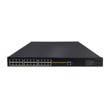 Switch H3C S5170 28S HPWR EI L2 Switch Ethernet con 24 Puertos y 4 Puertos SFP Plus (AC) PoE