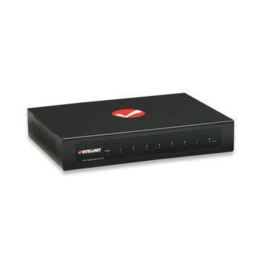 Switch Intellinet Gigabit Ethernet 530347, 8 Puertos 10/100/1000Mbps, 4096 Entradas - No Administrable
