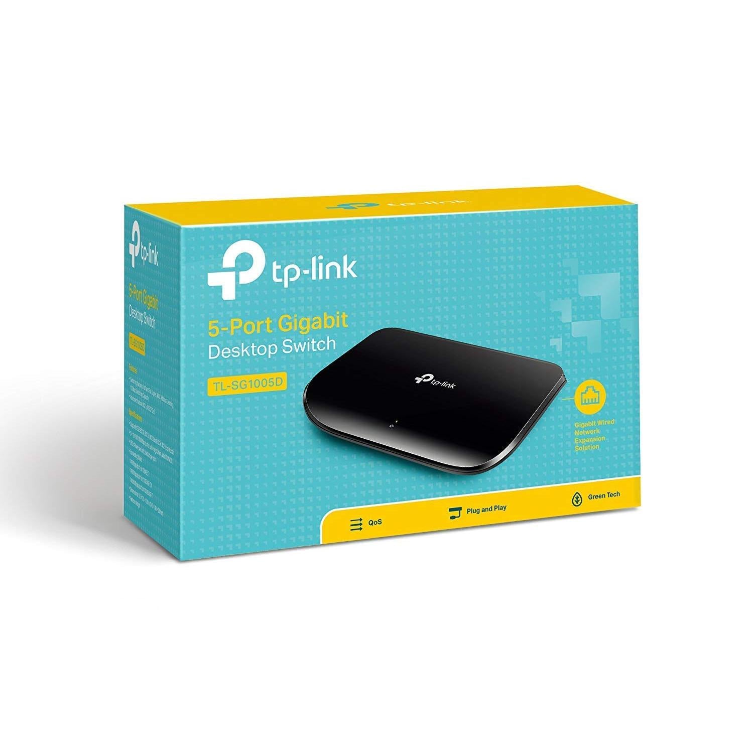 Switch De Escritorio 5 Puertos Tp-Link.