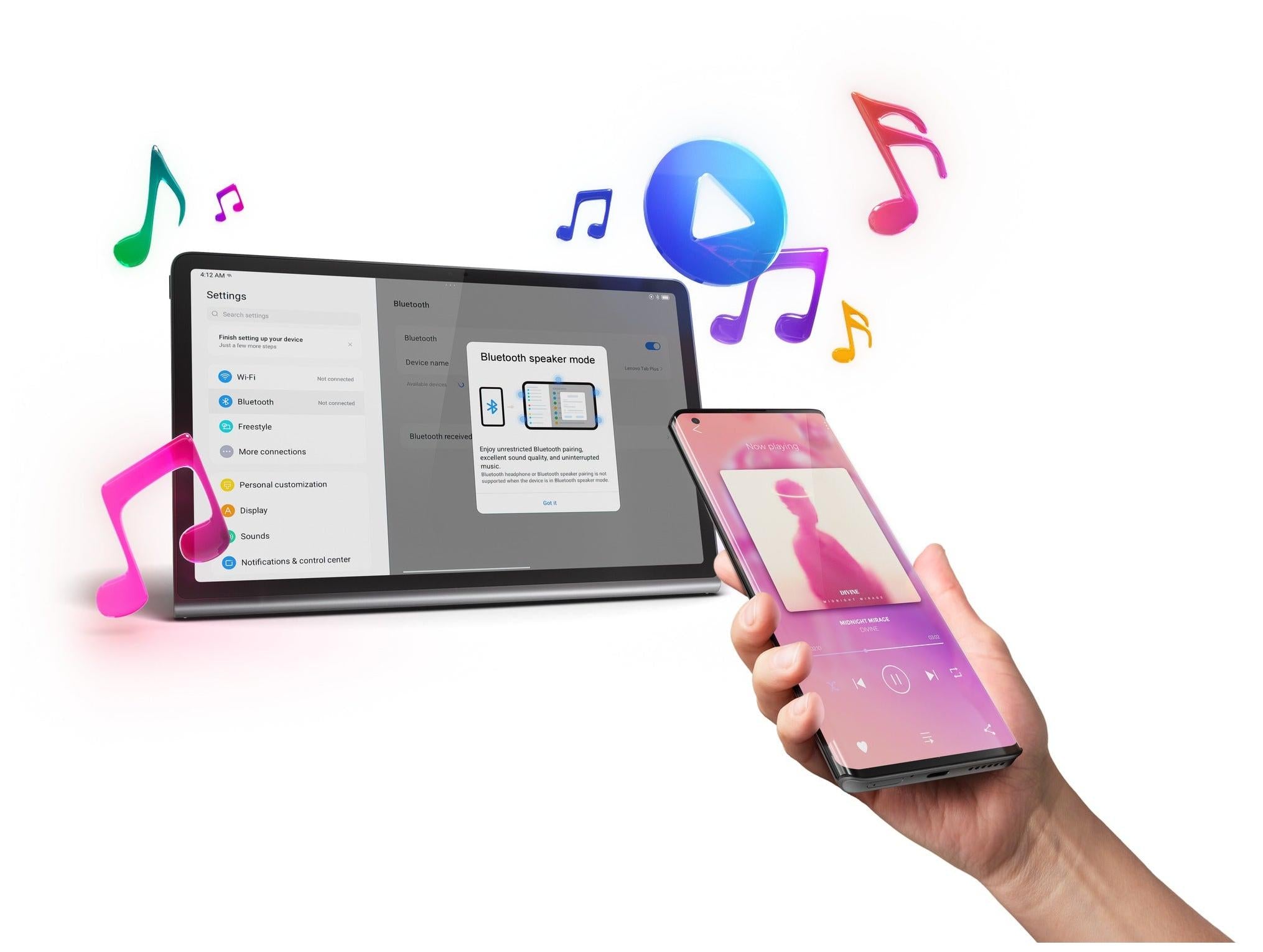 Tablet Lenovo Tab Plus 11.5" 2000x1200, 128GB, 8GB RAM, Android 14, Gris