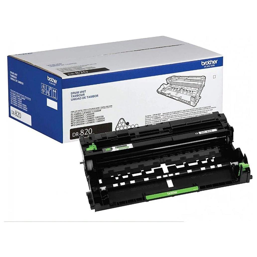 TAMBOR BROTHER DR-820 NEGRO, 30.000 PÁGINAS