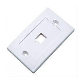 Intellinet Tapa para Caja (Faceplate) 163286, Montaje al Ras, 1 Salida, Blanco