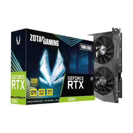 Tarjeta de Video Zotac NVIDIA GeForce RTX 3060 Gaming Twin Edge, 12GB 192-bit GDDR6, PCI Express x16 4.0