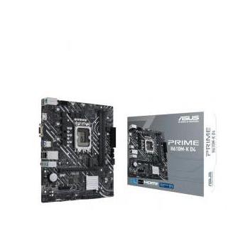 Tarjeta Madre ASUS Micro-ATX H610M-K D4, S-1700, Intel H610, HDMI, 64GB DDR4 para Intel ― Requiere Actualización de BIOS para Procesadores Intel 13va. Generación