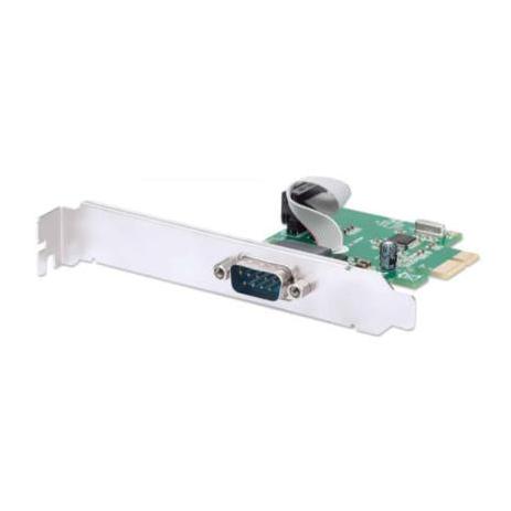 Manhattan Tarjeta PCI Express 153492, 1x RS232, 2.5 Gbit/s