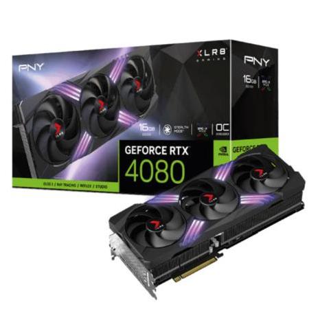 Tarjeta de Video PNY NVIDIA GeForce RTX 4080 OC XLR8 Gaming Verto TF 16GB 256-bit GDDR6X, PCI Express x16 4.0