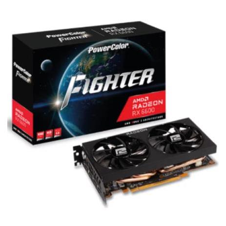 Tarjeta de Video PowerColor Fighter AMD Radeon RX 6600, 8GB 128-bit GDDR6, PCI Express 4.0