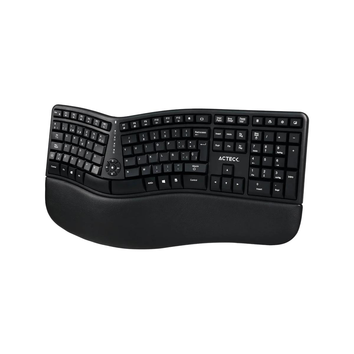 Kit de Teclado y Mouse Acteck Creator Virtuos Fitt MK770, Inalámbrico, RF Inalámbrico, Negro (Español)