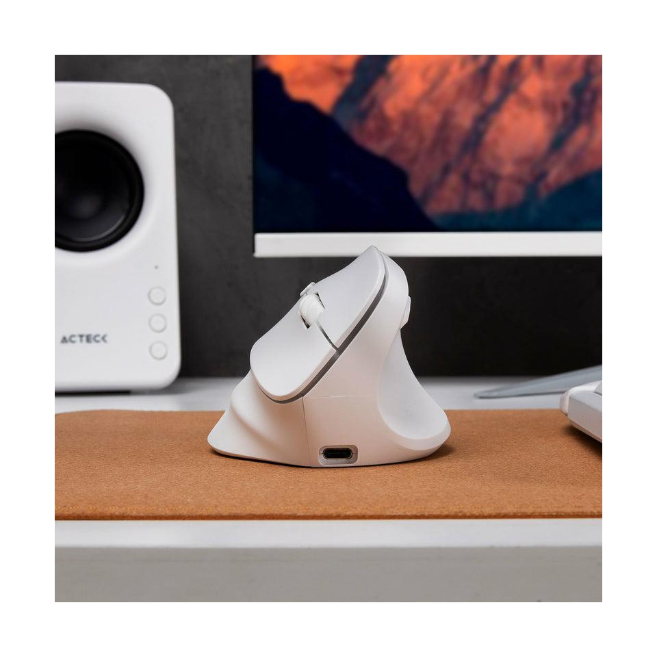 Kit de Teclado y Mouse Acteck Creator Virtuos Fitt MK770, Inalámbrico, RF Inalámbrico, Blanco (Español)