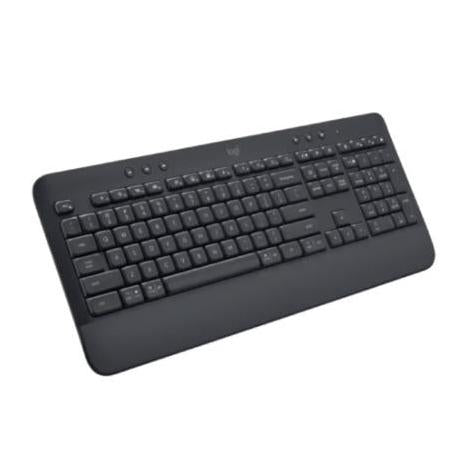 Teclado Logitech Signature K650, Inalámbrico, Bluetooth, Grafito (Español)