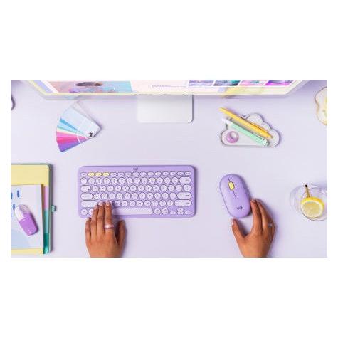 Teclado Logitech K380, Inalámbrico, Bluetooth, Arena (Español)
