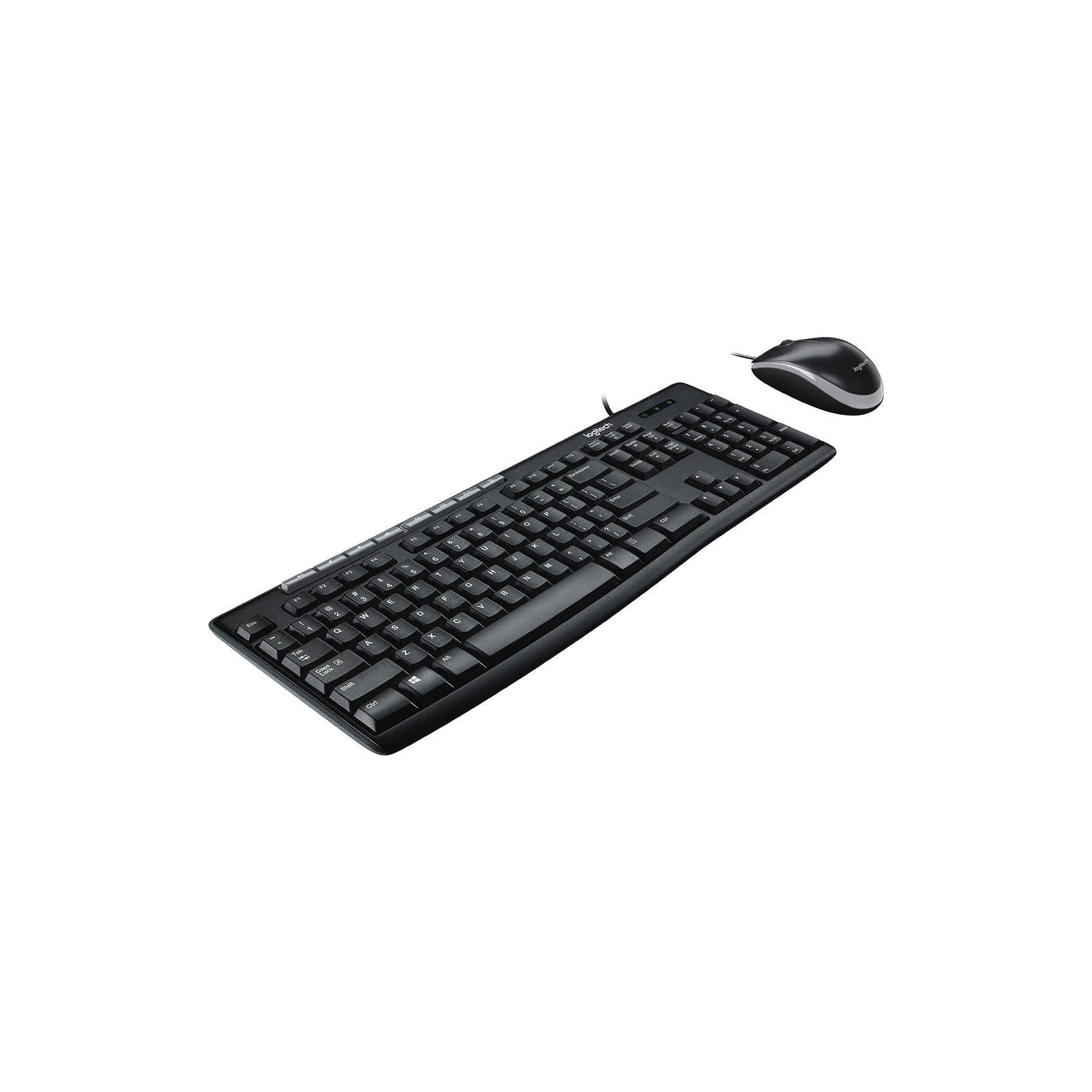 Teclado y Mouse Logitech Media Combo MK200