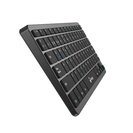 Teclado Nextep NE-415M, Inalámbrico, Bluetooth, Negro (Español)