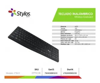 Teclado Stylos STPTEC4B