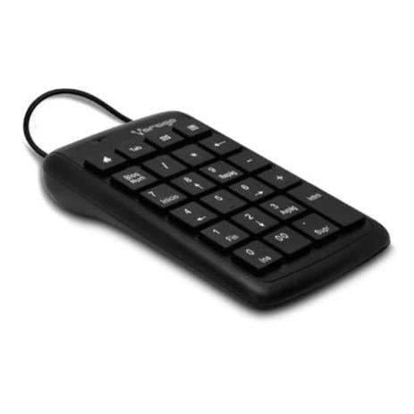 Vorago Teclado Numérico KB-105, Alámbrico, USB, Negro