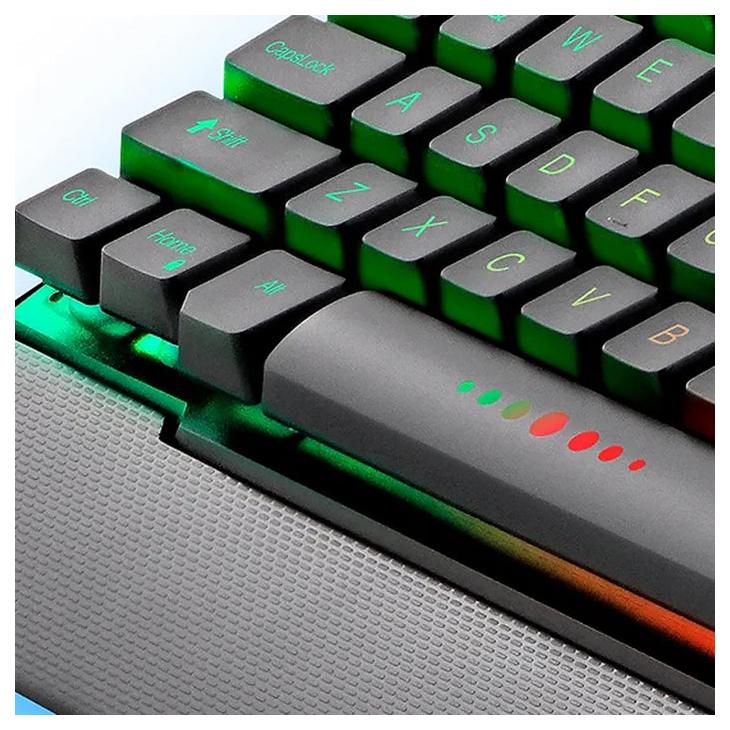 Teclado Gamer Xtech Armiger RGB, Alámbrico, Negro (Español)