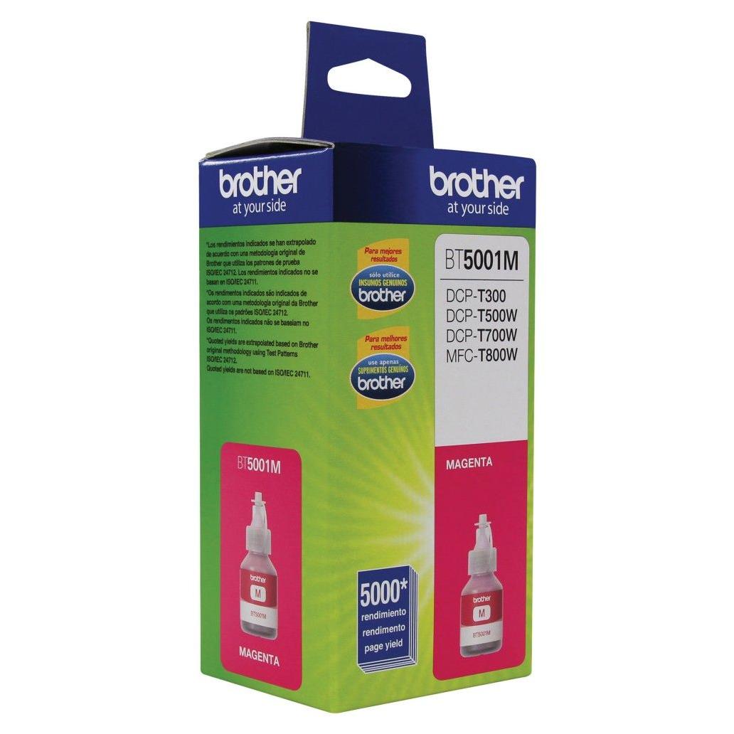 Tanque de Tinta Brother BT5001M Magenta 5000 Página(s) DCP-T300 DCP-T500W