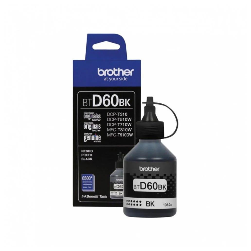 BROTHER TANQUE DE TINTA BTD60 NEGRO, 6500 PÁGINAS BTD60BK