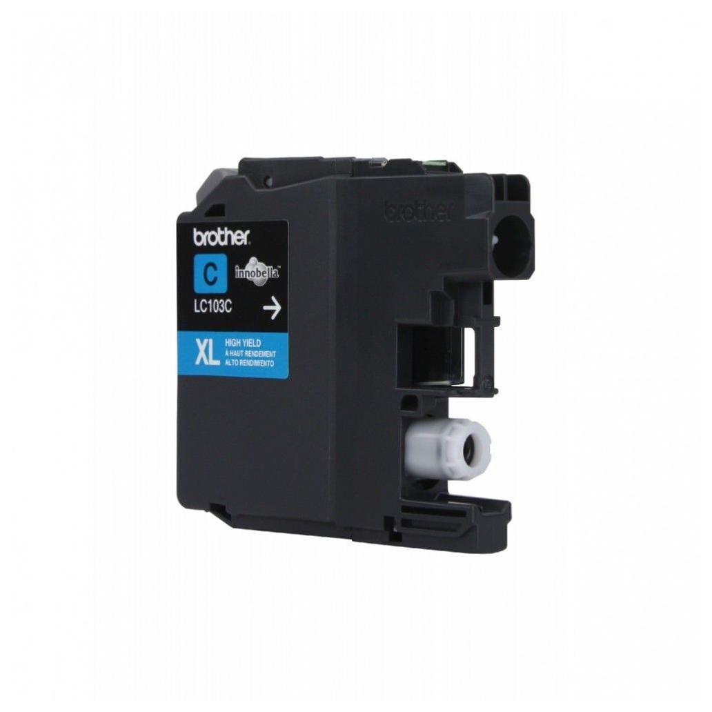 CARTUCHO BROTHER LC103C CYAN, 600 PÁGINAS