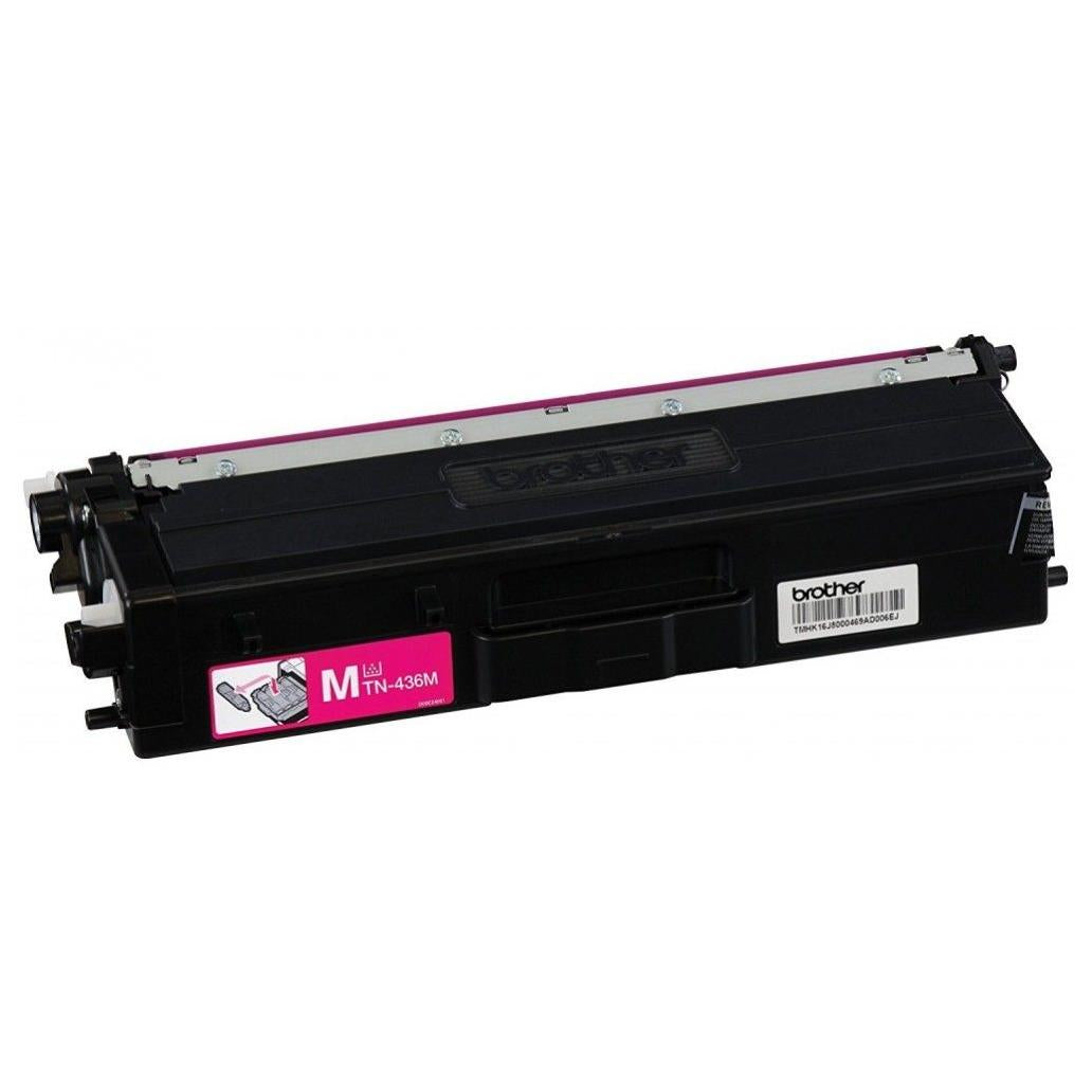 TÓNER BROTHER TN-436M SUPER ALTO RENDIMIENTO MAGENTA, 6500 PÁGINAS TN436M