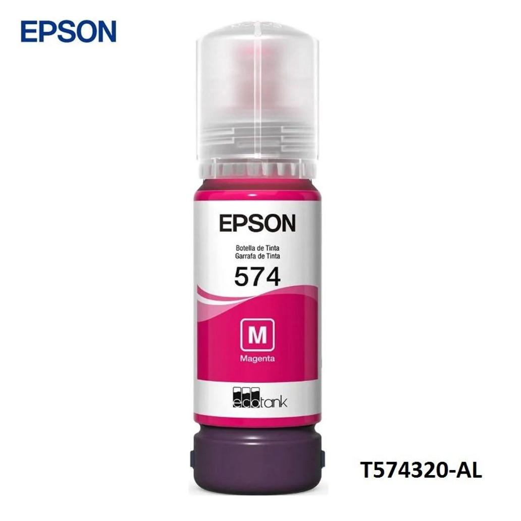 Tinta Epson T574 Color Magenta Compatible con EcoTank L8050 L18050