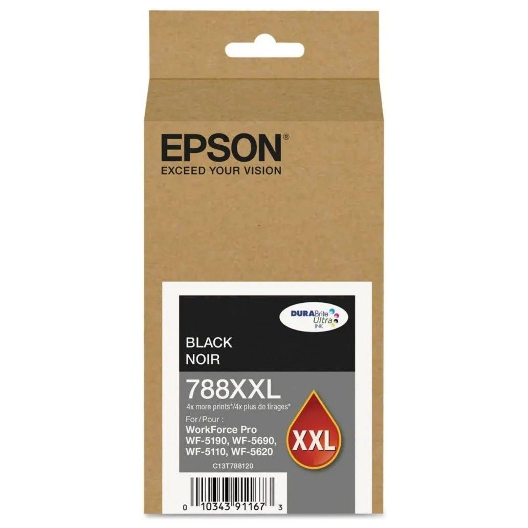 Cartucho de Tinta Epson de extra alto rendimiento negro t788xxl120 al