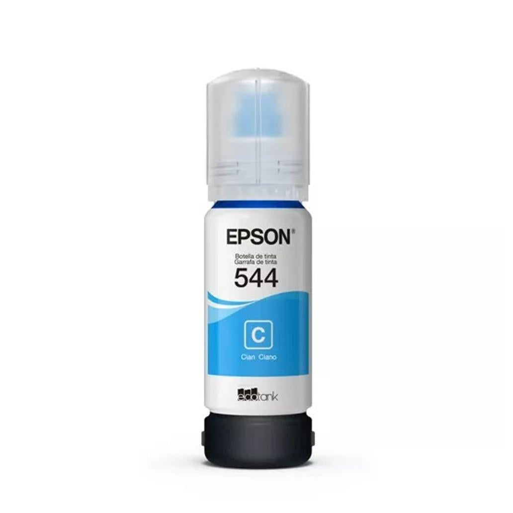 Tinta Epson T544 Color Cian 65ml EcoTank L110/L3110/L3150/L5190