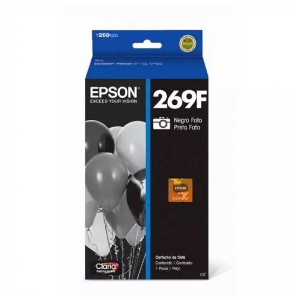 Tinta Para Impresora Cartucho Epson T269120 Negro Fotográfico, 400 Páginas T269120-Al