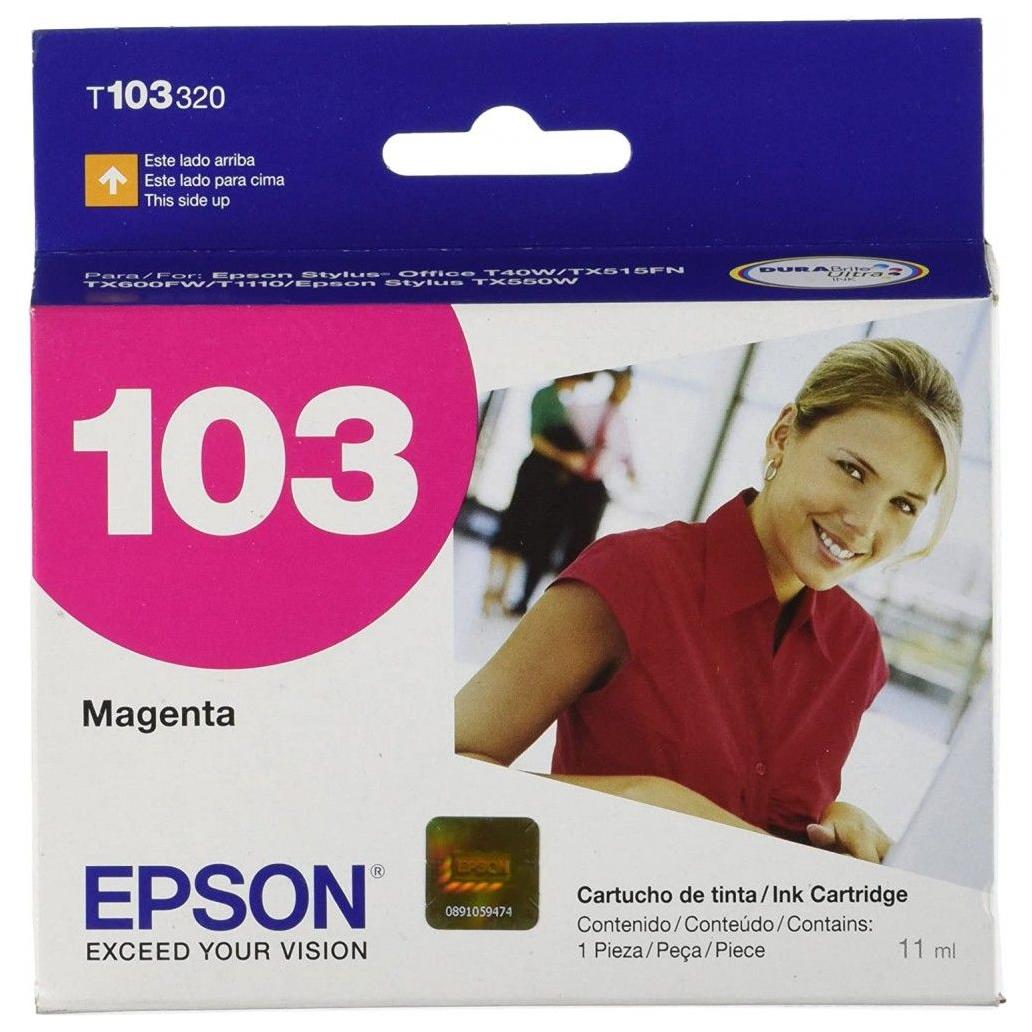 Tinta para Impresora EPSON 103, MAGENTA, 11ML, T103320-AL