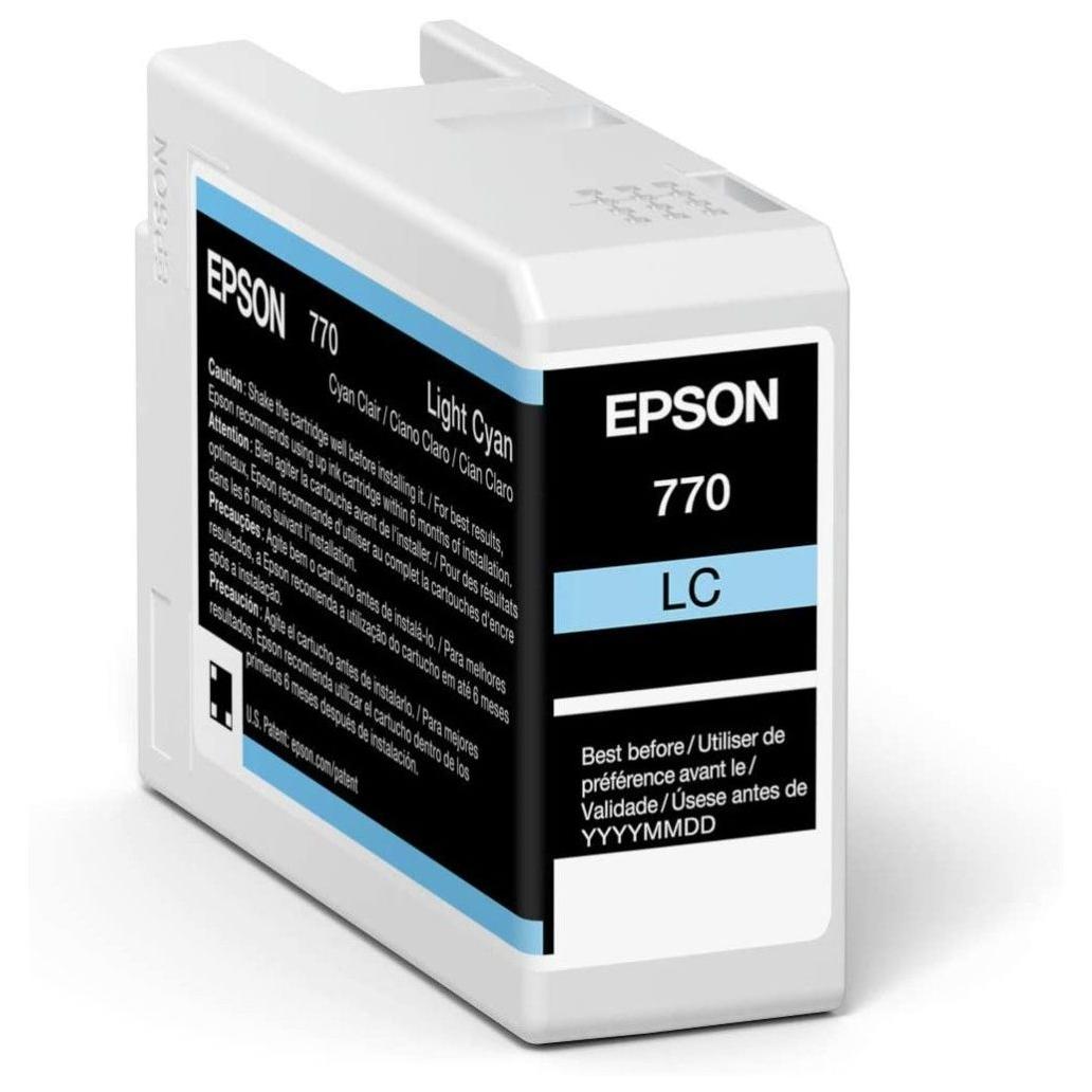 Tinta para Impresora Epson T770 Cian Claro SureColor P700