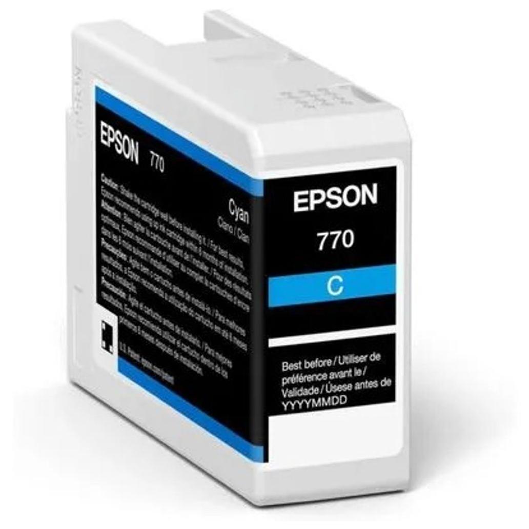 Tinta para Impresora Epson T770 Cian SureColor P700