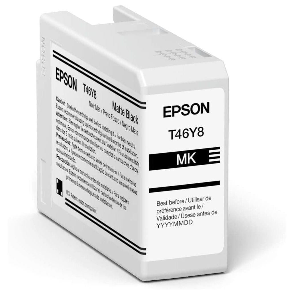 Cartucho de Tinta Epson c13t46y800 negro mate