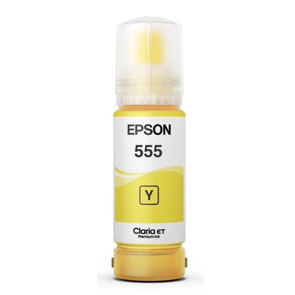 Tinta Epson T555 Amarillo Compatible L8160, L8180