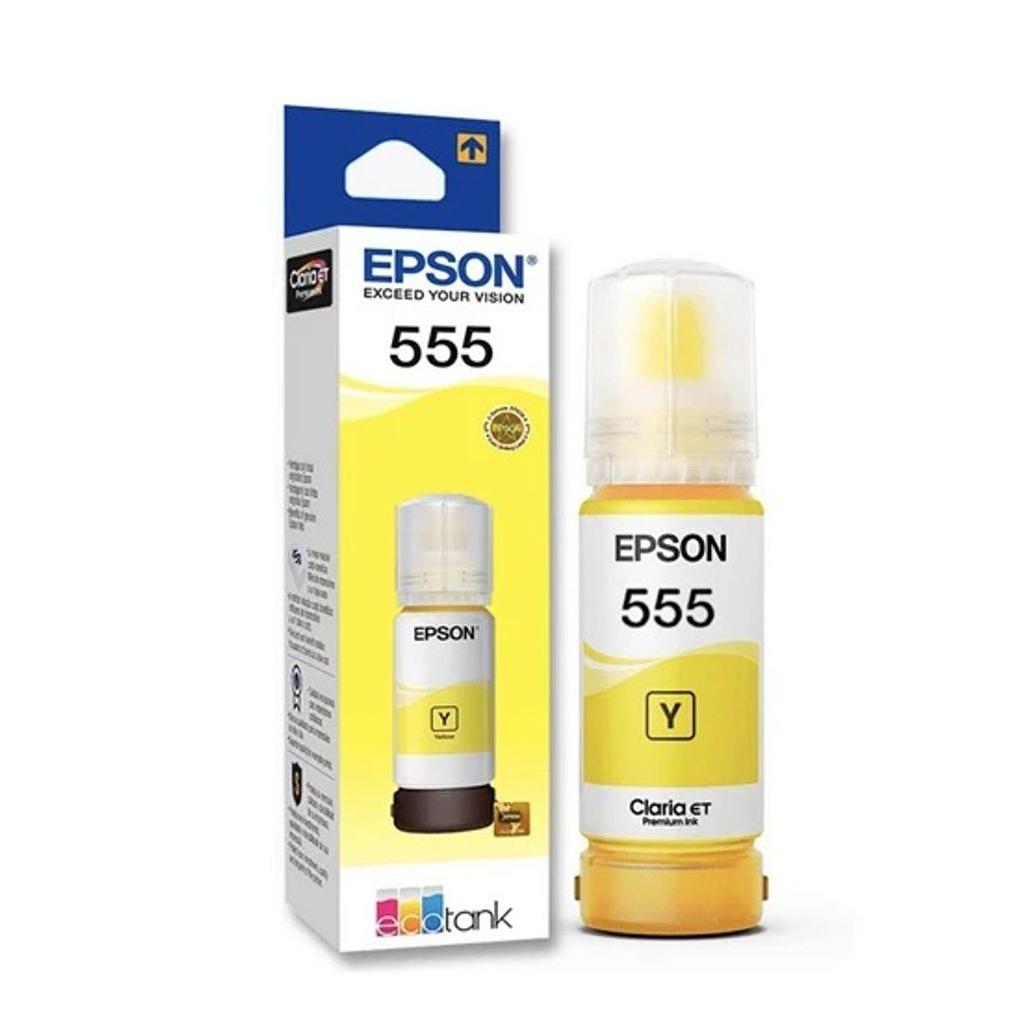 Tinta Epson T555 Amarillo Compatible L8160, L8180