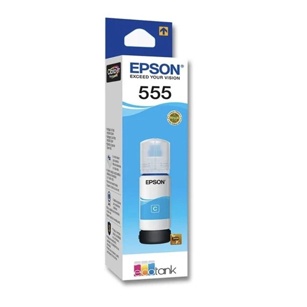 Tinta Epson T555 Cian 6300 Página(s) L8160, L8180