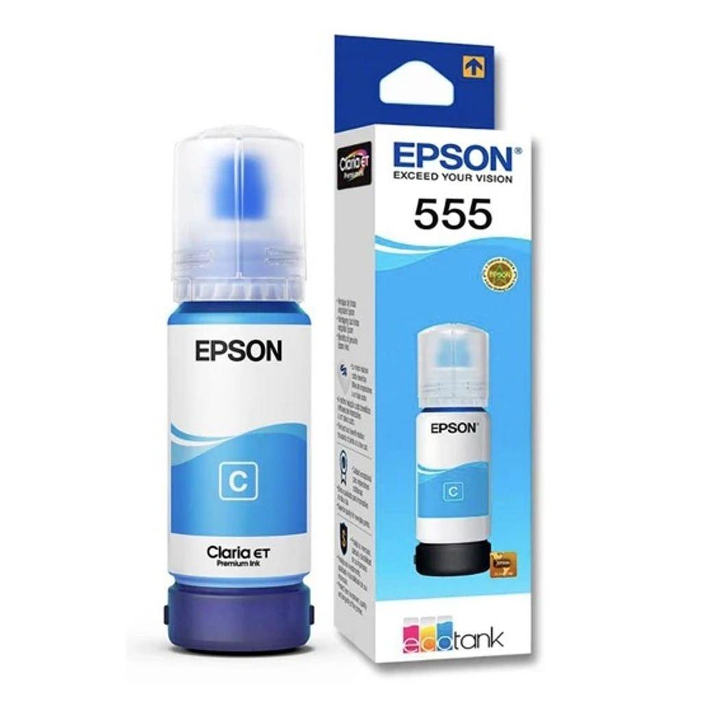 Tinta Epson T555 Cian 6300 Página(s) L8160, L8180