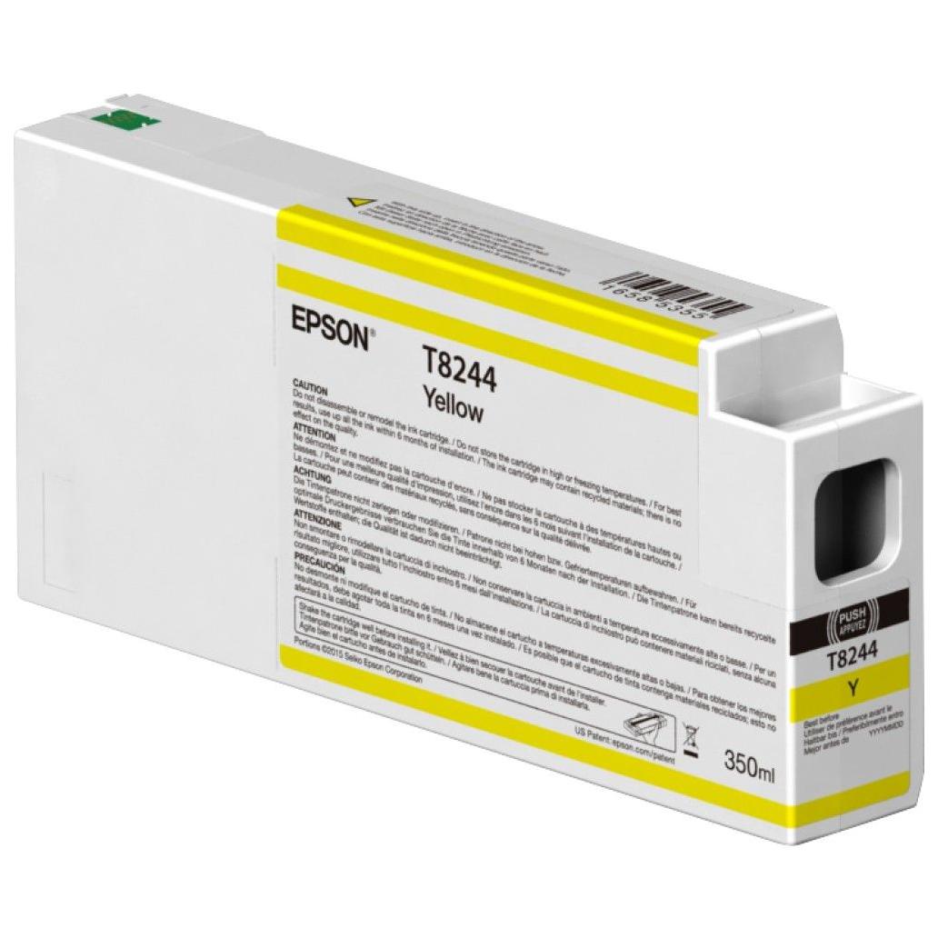 Cartucho de Tinta para Impresora Epson T8244 Amarillo SureColor SC-P8000, SC-P9000