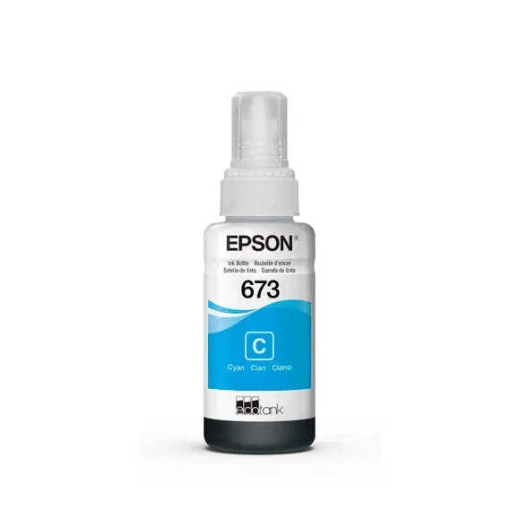 Tinta para Impresora Epson T673 Cian 70 ml