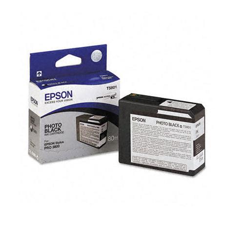 Epson C13T580100 - Cartucho de tinta, color negro