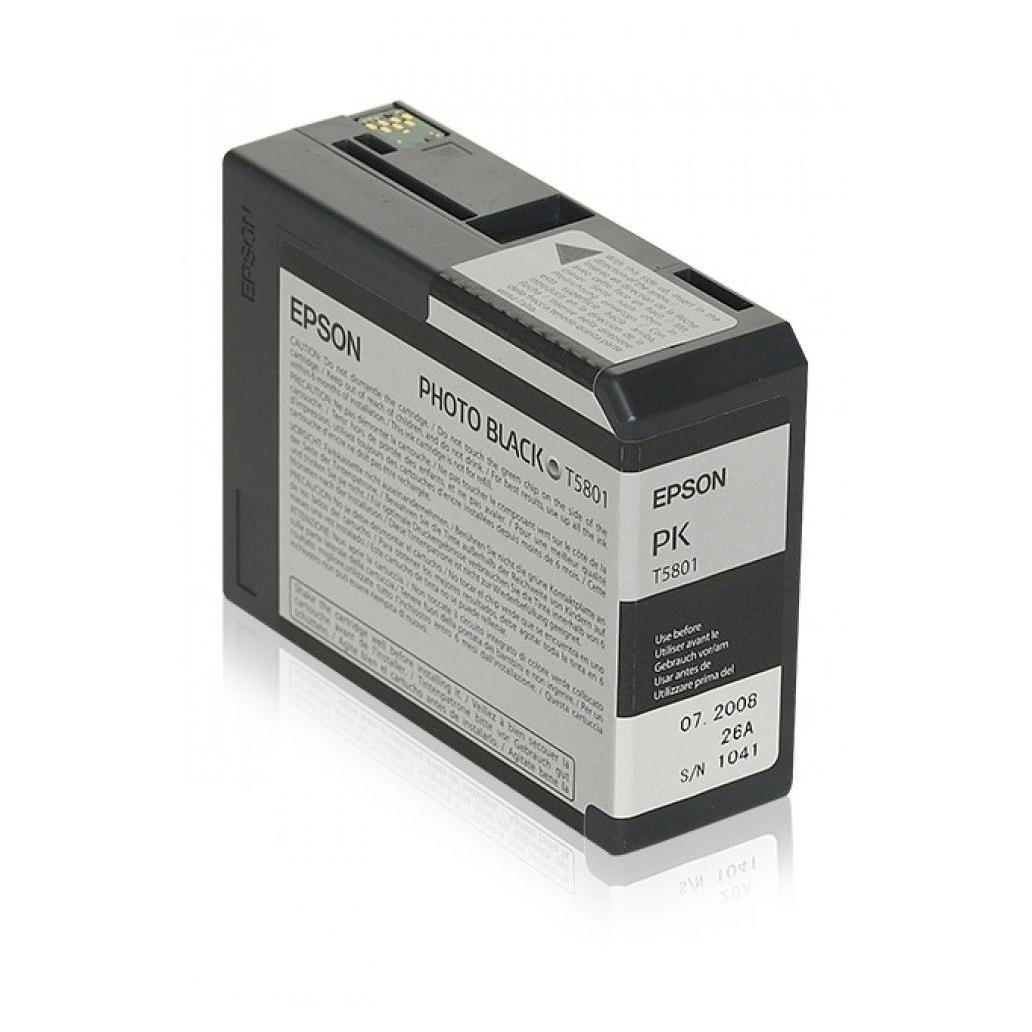 Epson C13T580100 - Cartucho de tinta, color negro