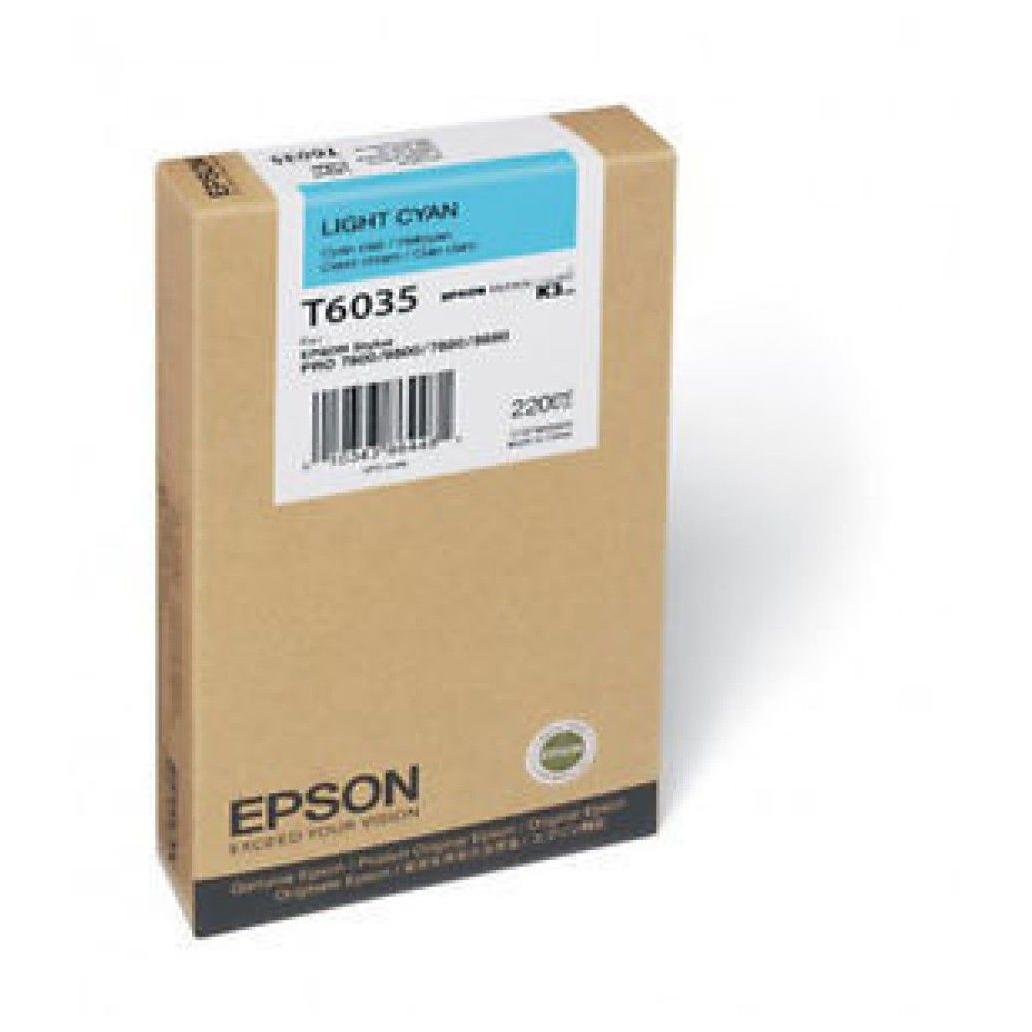 Cartucho de Tinta Epson t603500 cian claro stylus pro 7880 9880