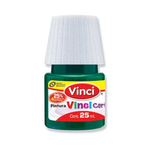 Pintura Cartel Vinci 25 ml Verde Esmeralda #63 Caja c/10 piezas